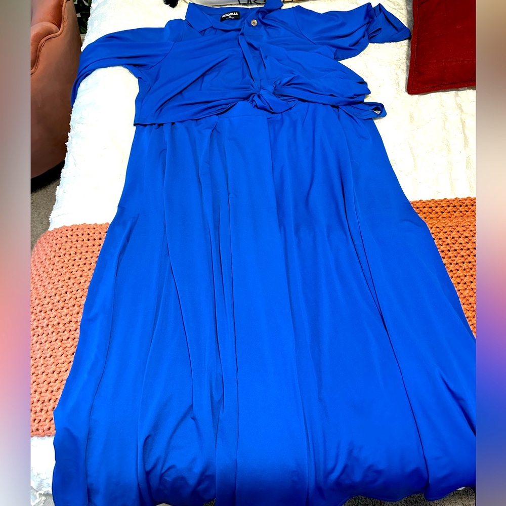 Rebdolls 2 piece set- top and maxi skirt 2x